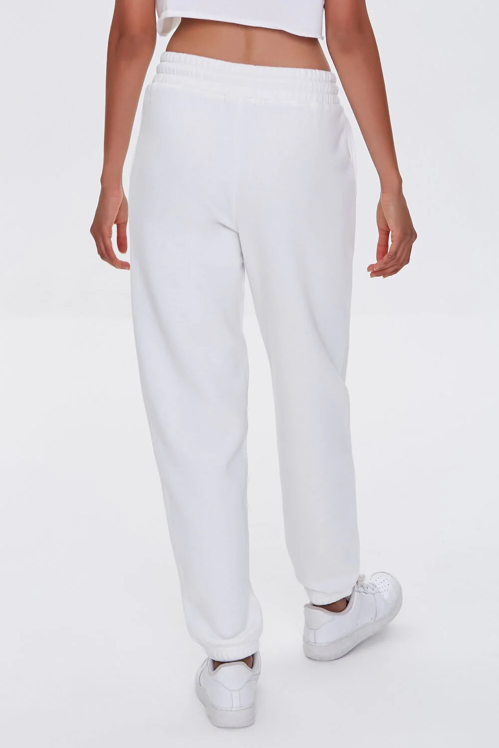Basic Fleece Drawstring Joggers - Image 13