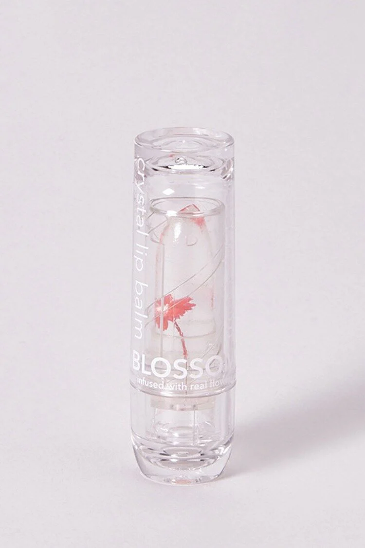 Blossom Crystal Lip Balm – Red Flower - Image 2
