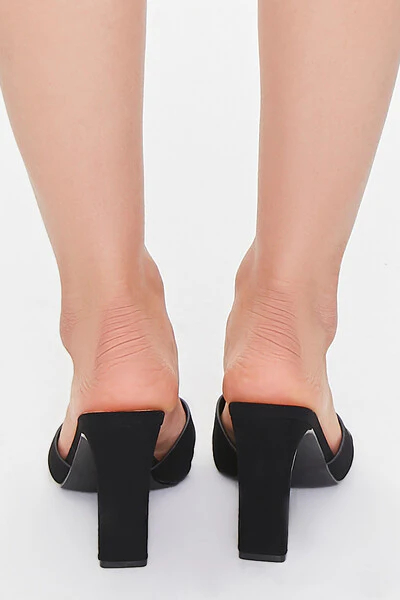 Crisscross Square-Toe Heels - Image 3
