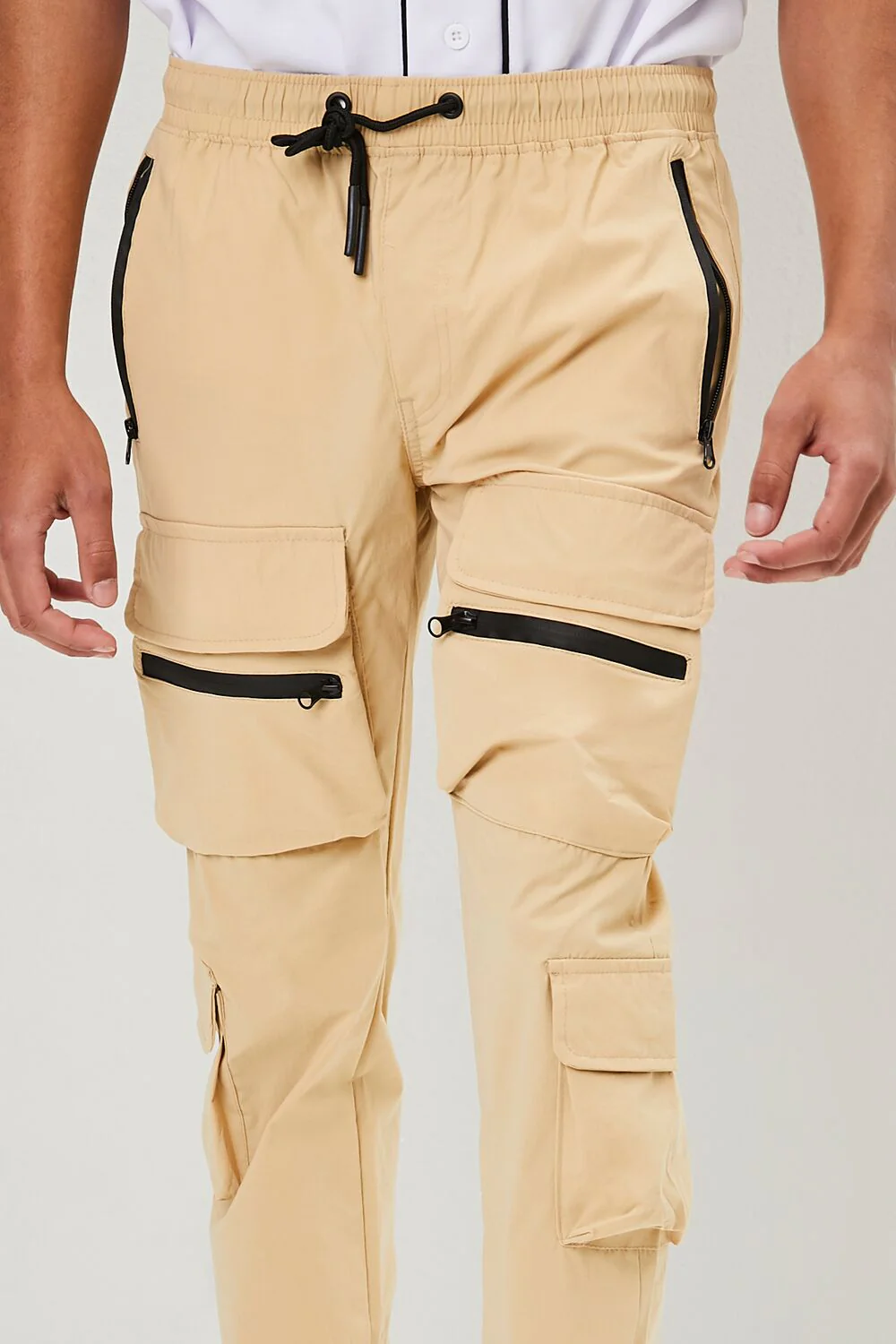 Drawstring Utility Cargo Joggers - Image 5