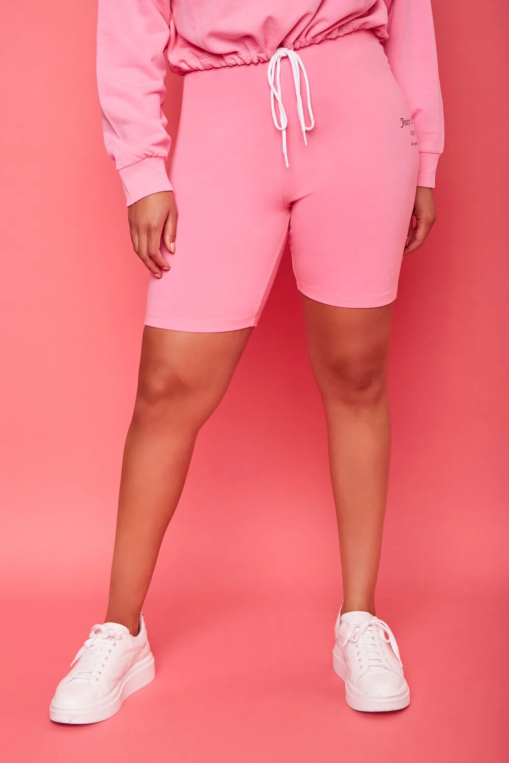 Plus Size Juicy Couture Biker Shorts - Image 3