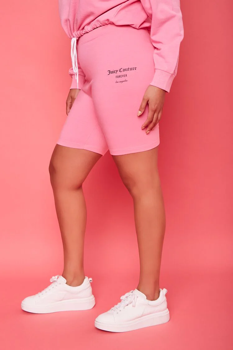 Plus Size Juicy Couture Biker Shorts - Image 4