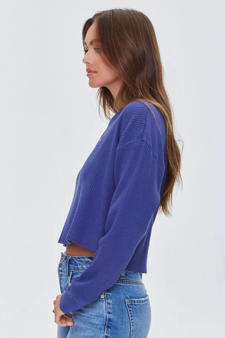 Butterfly Graphic Cropped Tee - Image 2