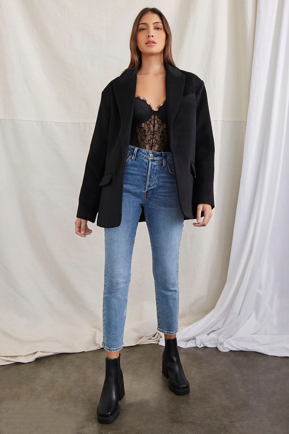 Peak Lapel Blazer - Image 4