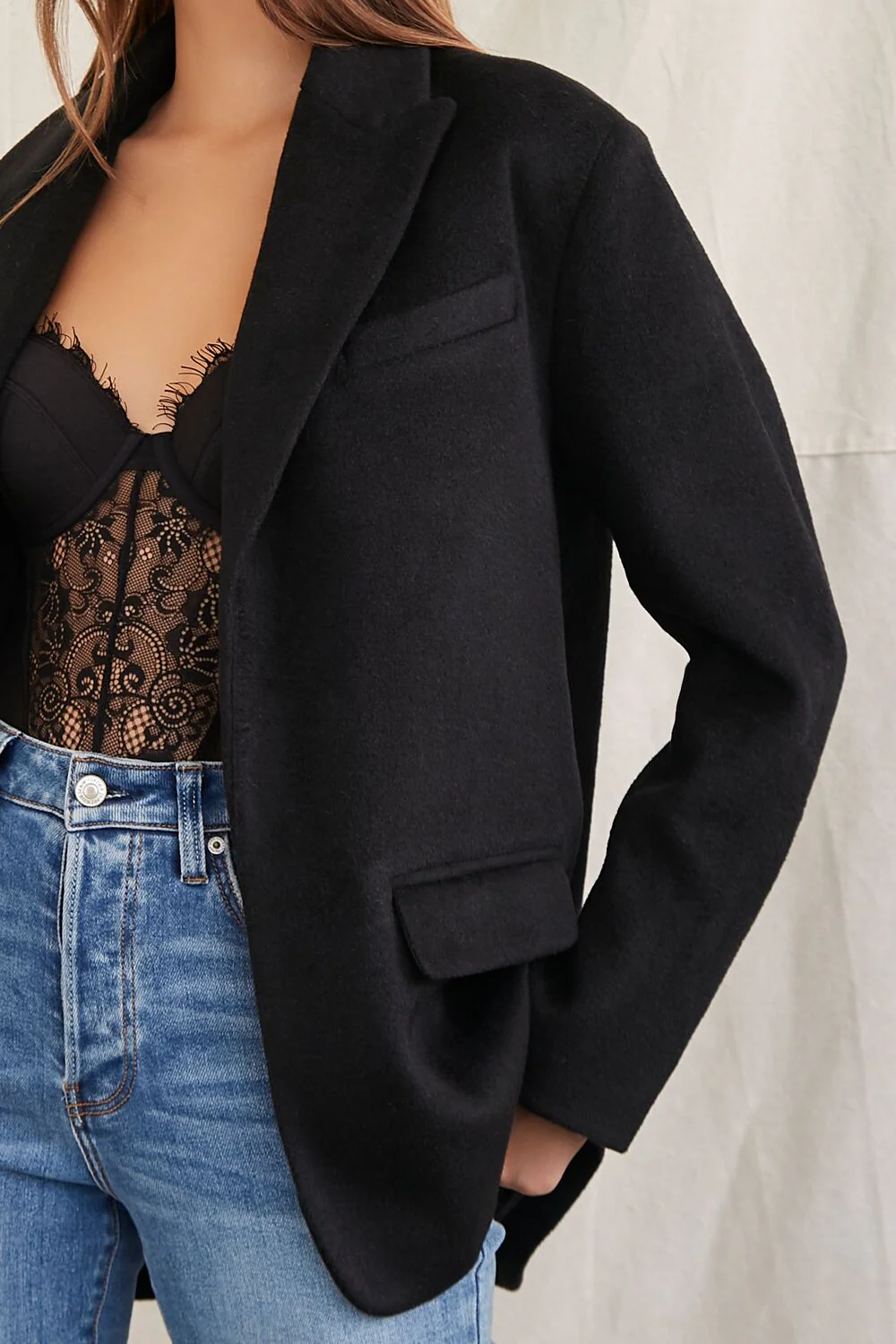 Peak Lapel Blazer - Image 5