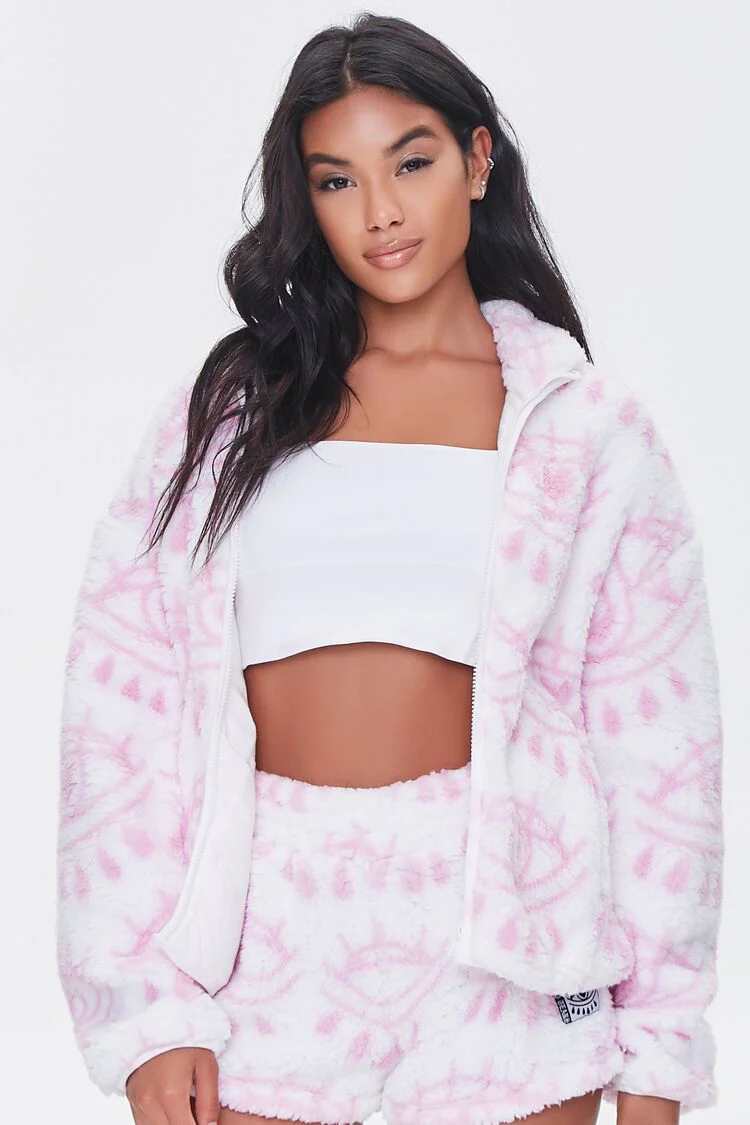 Heart Eye Plush Jacket - Image 6