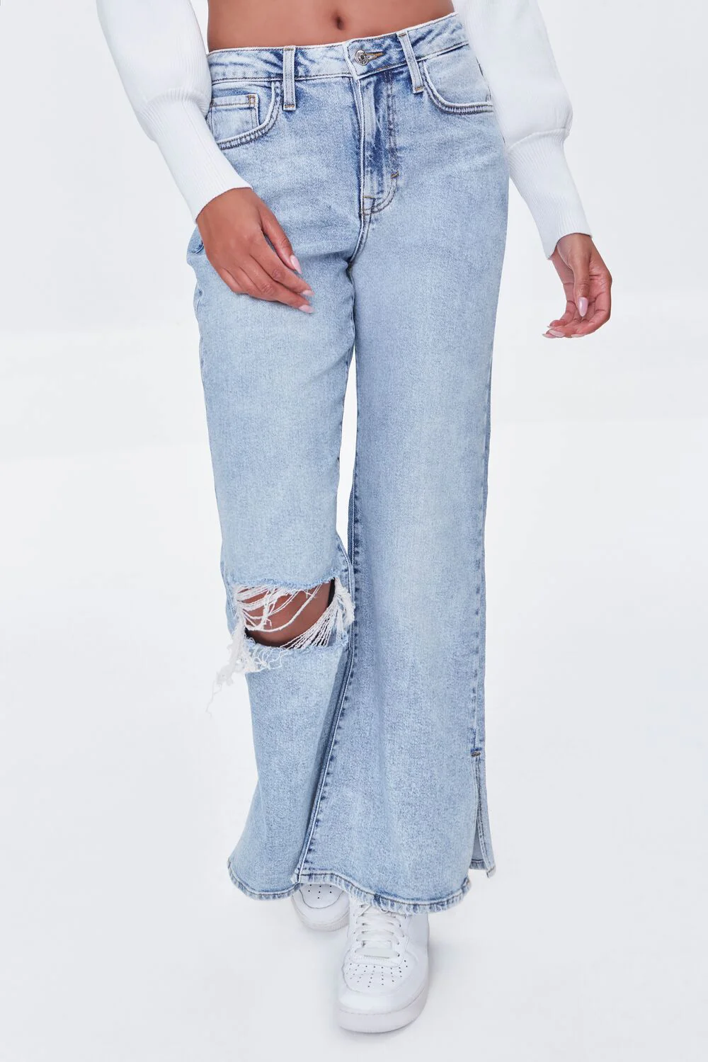 Premium High-Waist 90s Fit Jeans - Image 2