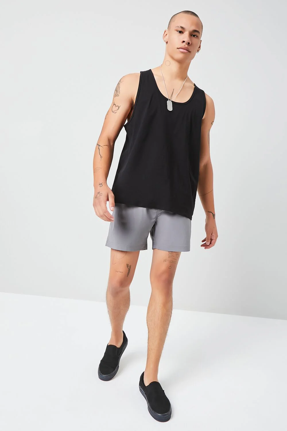 Basic Scoop-Neck Tank Top - Image 4