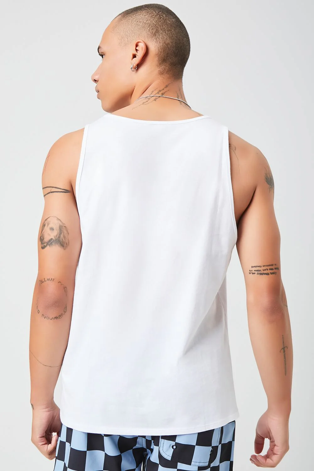 Basic Scoop-Neck Tank Top - Image 7