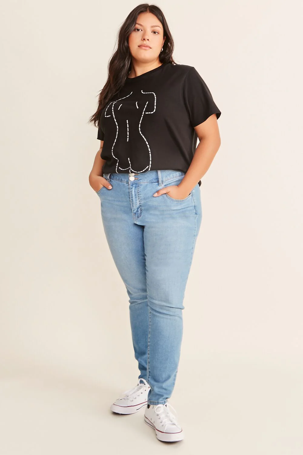 Plus Size You Are Art Graphic Tee - Image 4