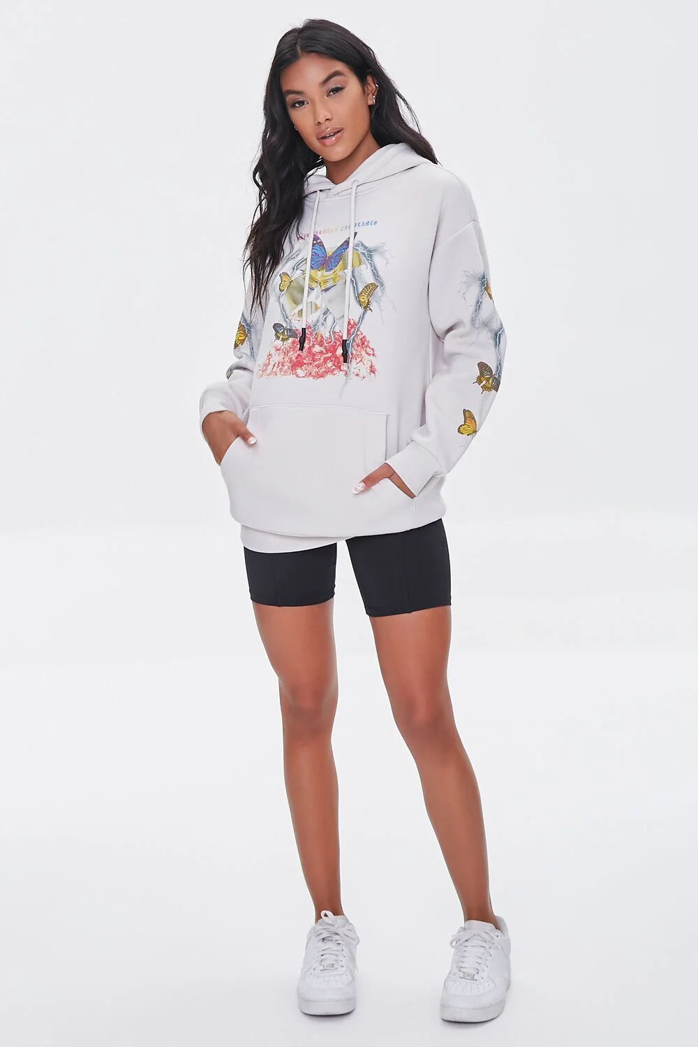 Butterfly Lightning Graphic Hoodie - Image 4