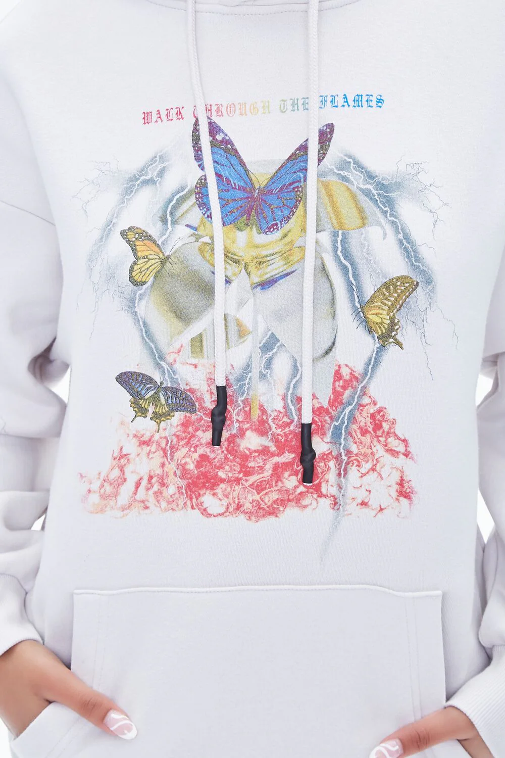 Butterfly Lightning Graphic Hoodie - Image 5