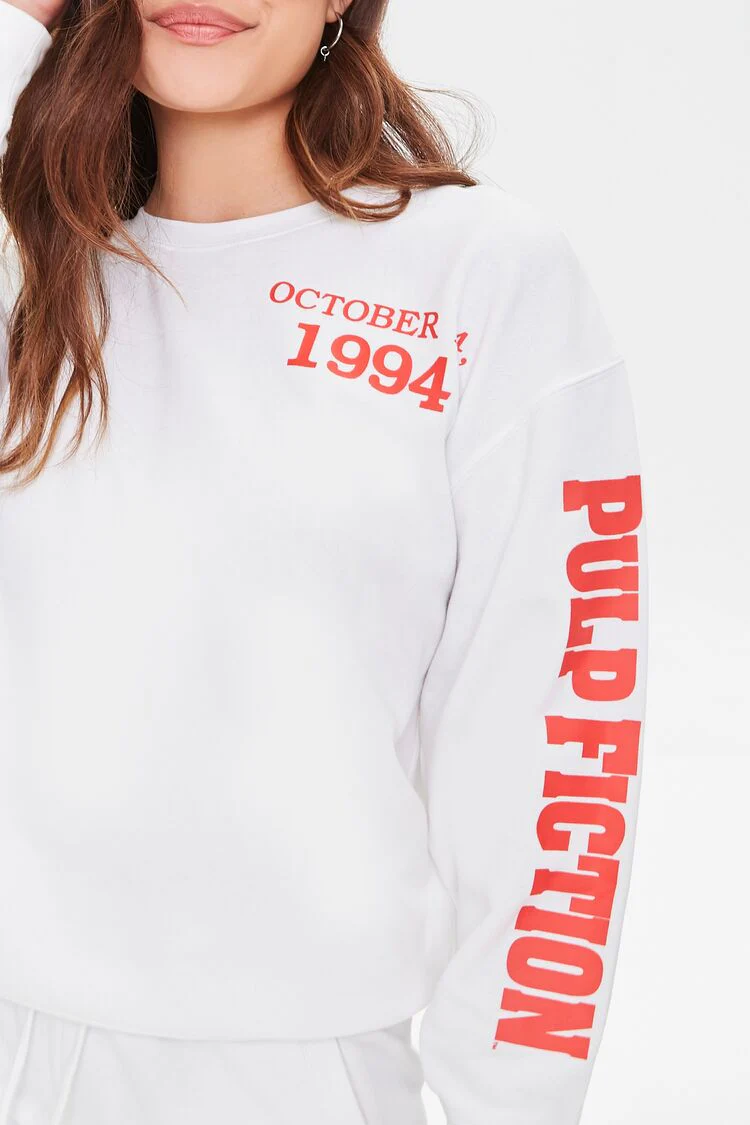Pulp Fiction Graphic Pullover - Image 6