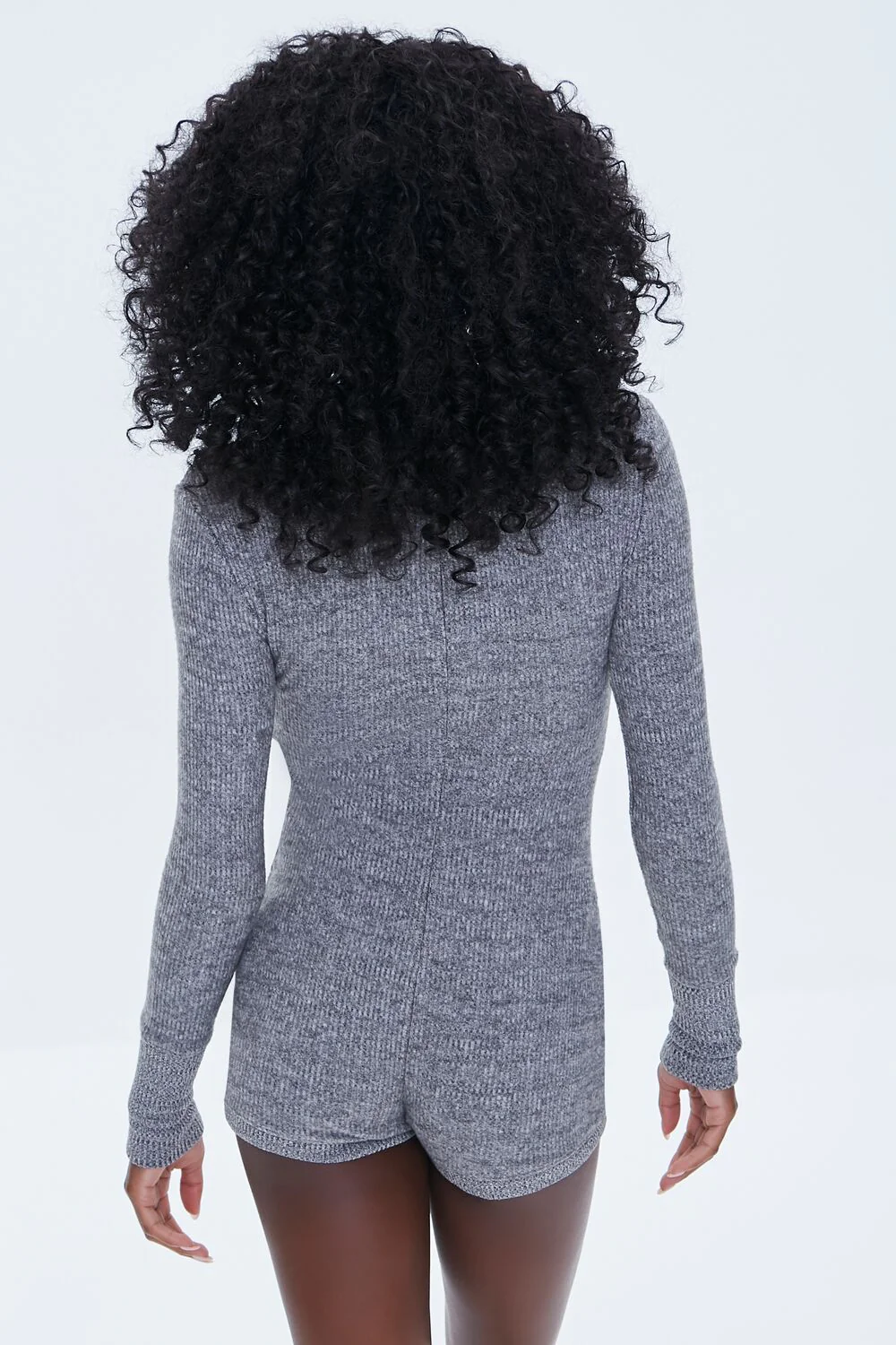 Ribbed Lounge Romper - Image 3