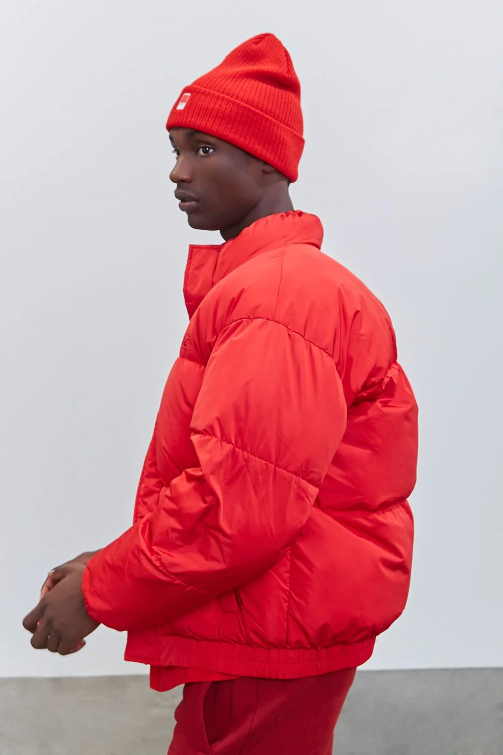 Embroidered Pantone Zip-Up Puffer Jacket - Image 2