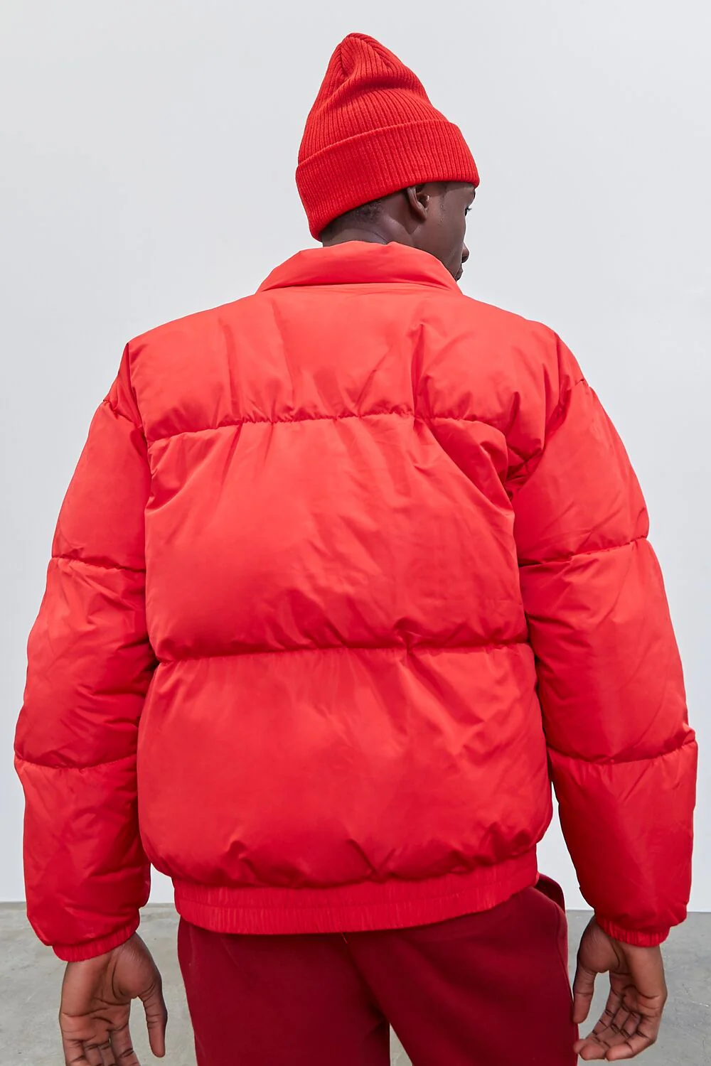 Embroidered Pantone Zip-Up Puffer Jacket - Image 3