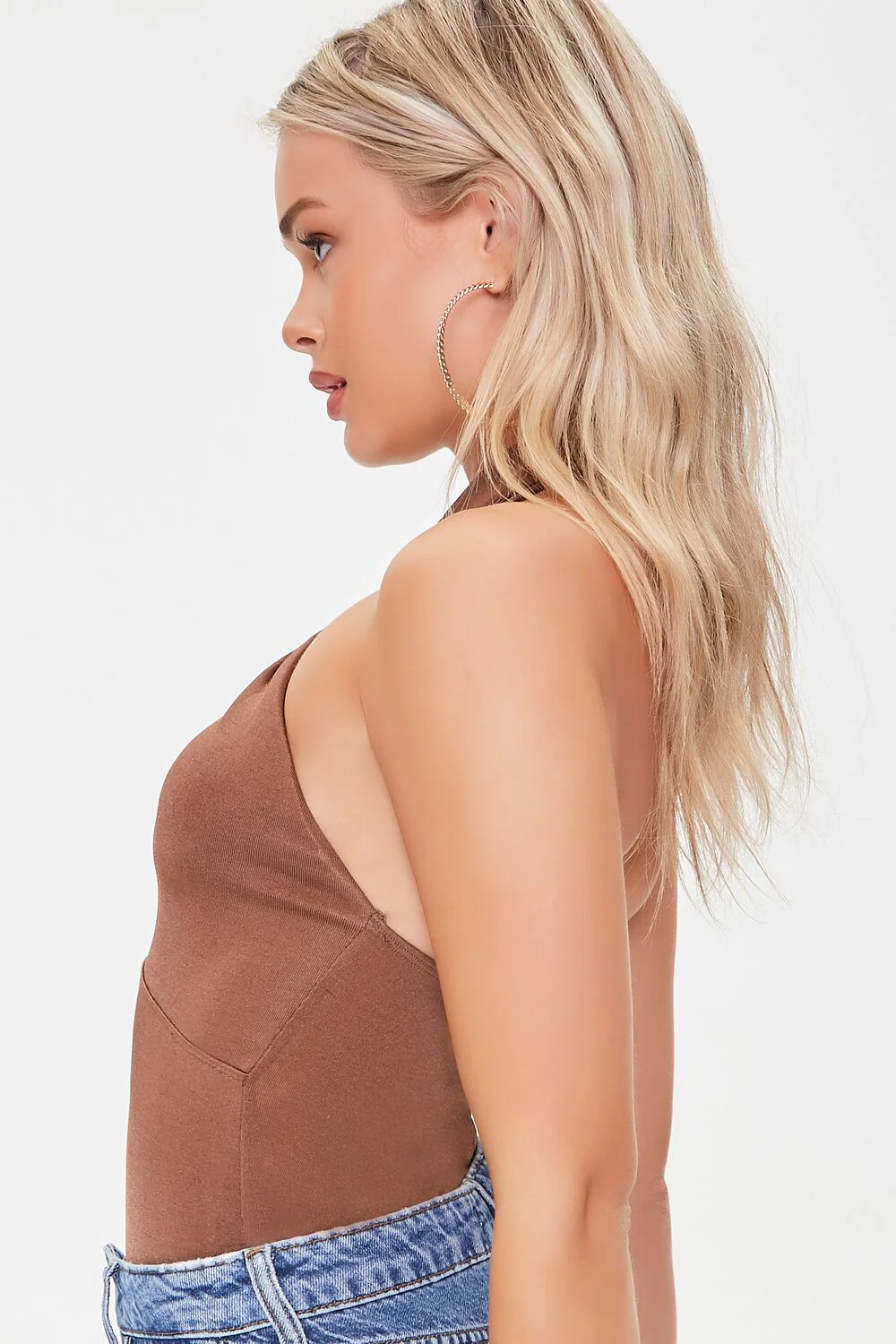 Twisted Halter Bodysuit - Image 2