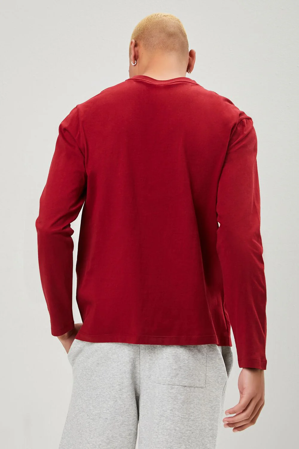 Long-Sleeve Crew Neck Tee - Image 3