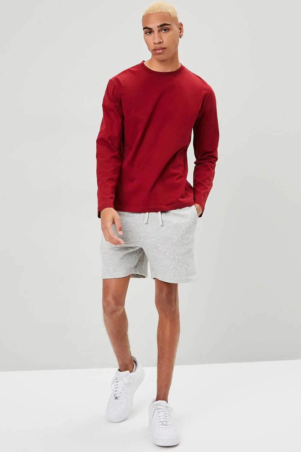 Long-Sleeve Crew Neck Tee - Image 4