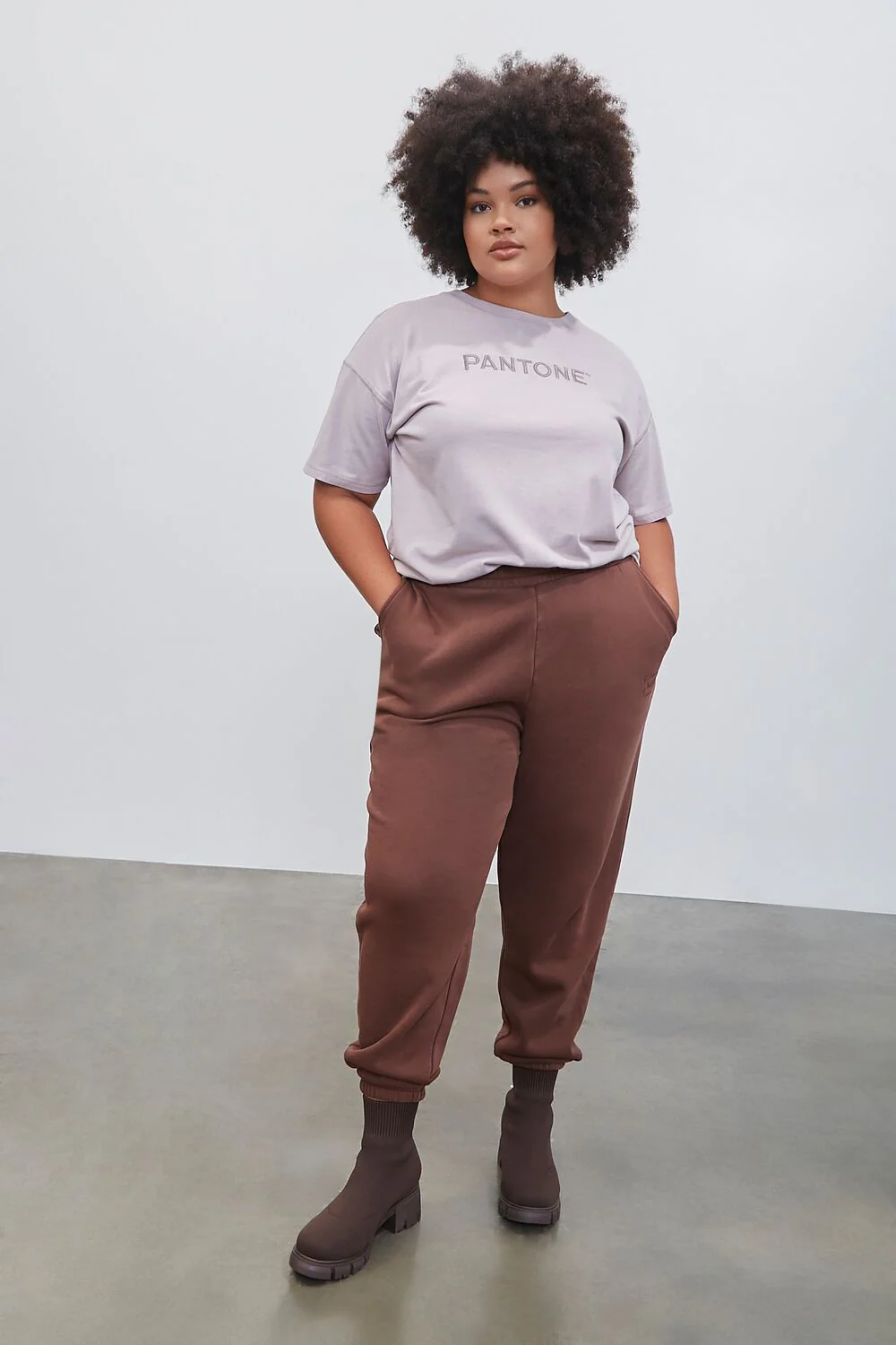 Plus Size Embroidered Pantone Crew Tee - Image 4