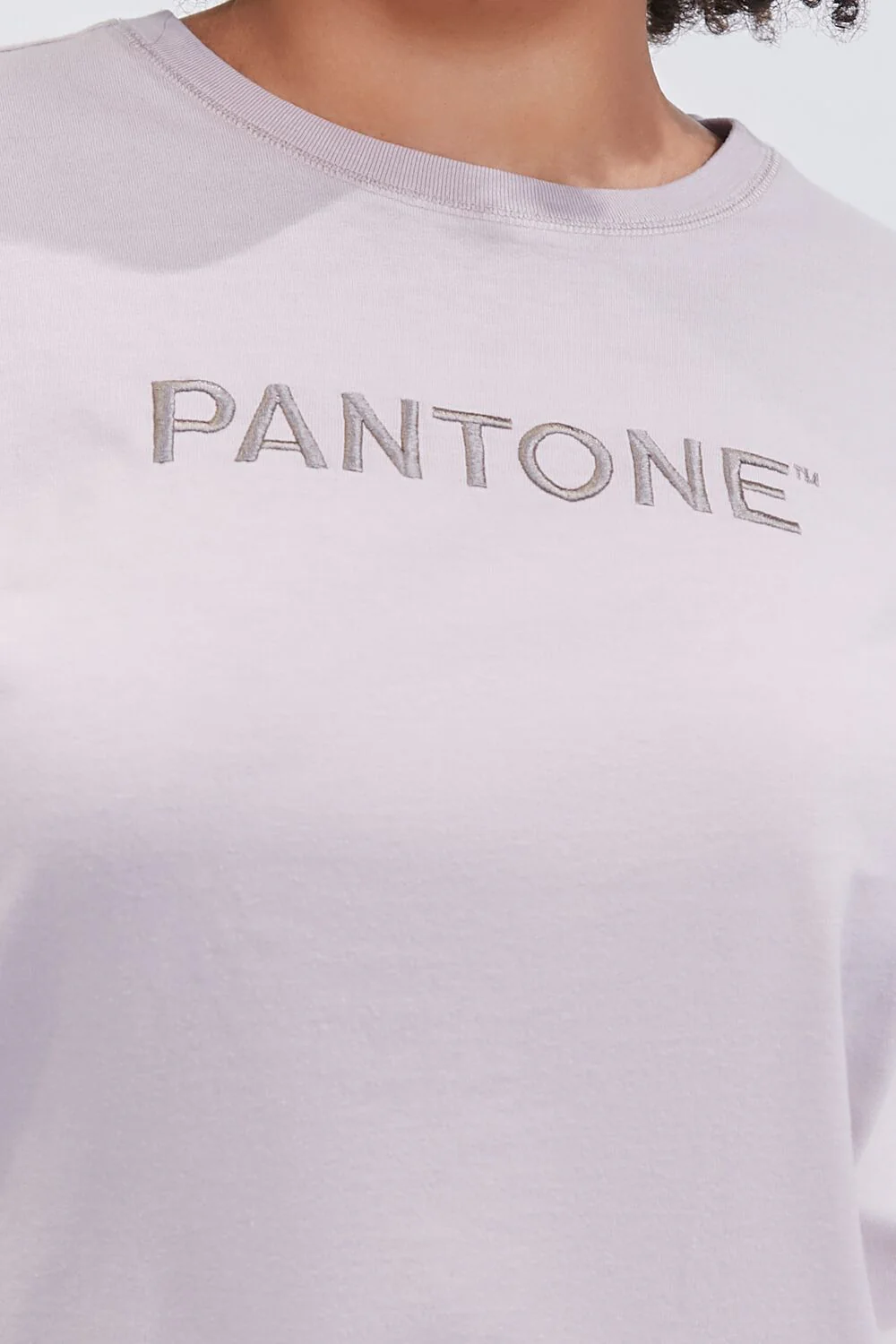 Plus Size Embroidered Pantone Crew Tee - Image 5