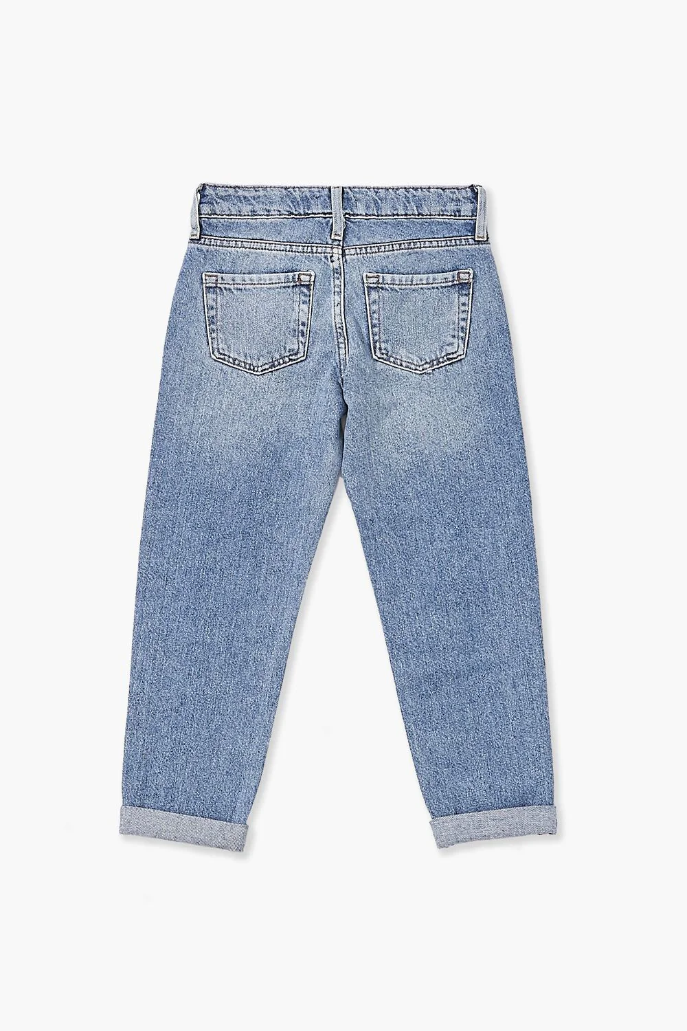 Girls Basic Boyfriend Jeans (Kids) - Image 2