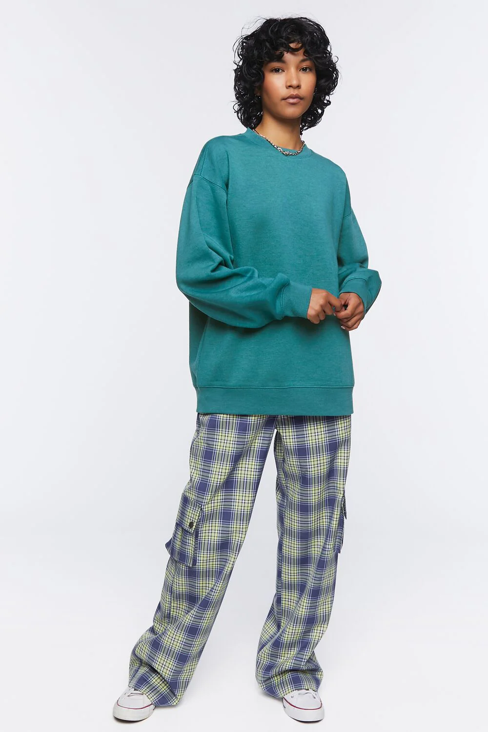 Basic Fleece Crew Pullover - Image 4