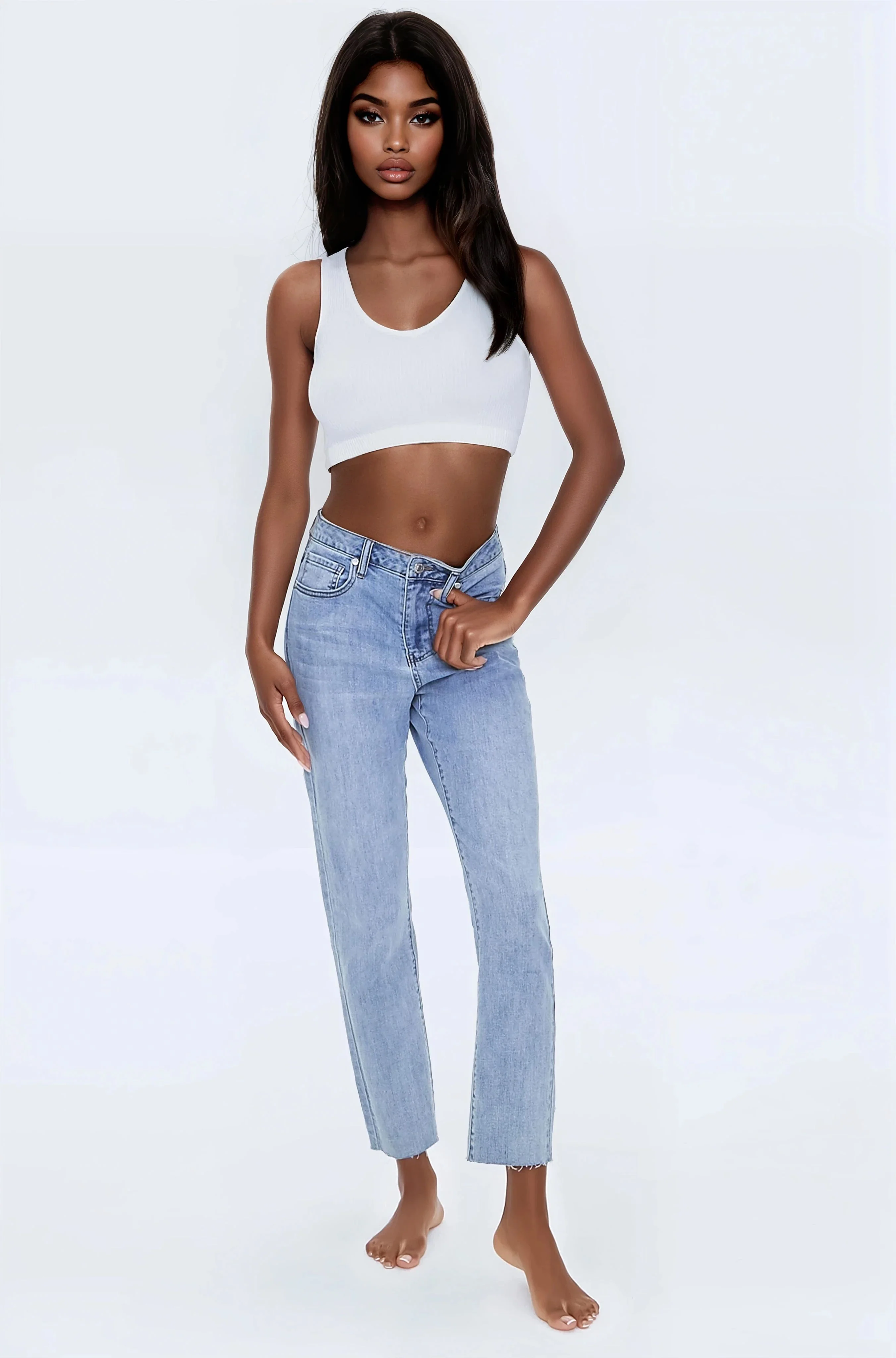 Ribbed Seamless Bralette - Image 9