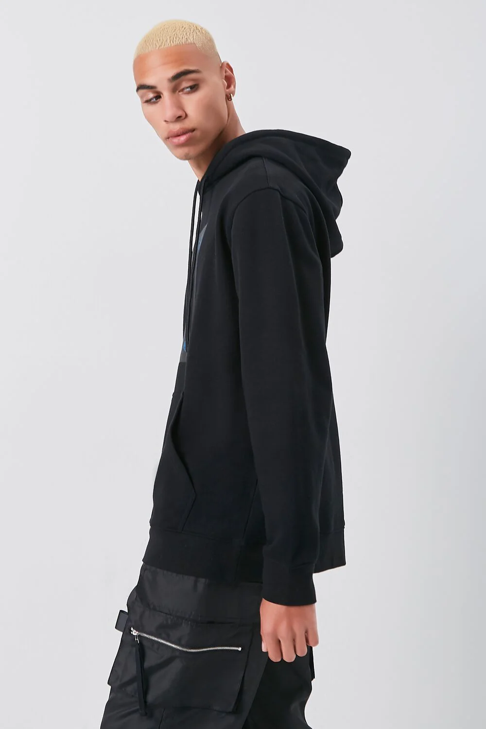 Flower Painting Graphic Hoodie - Image 2