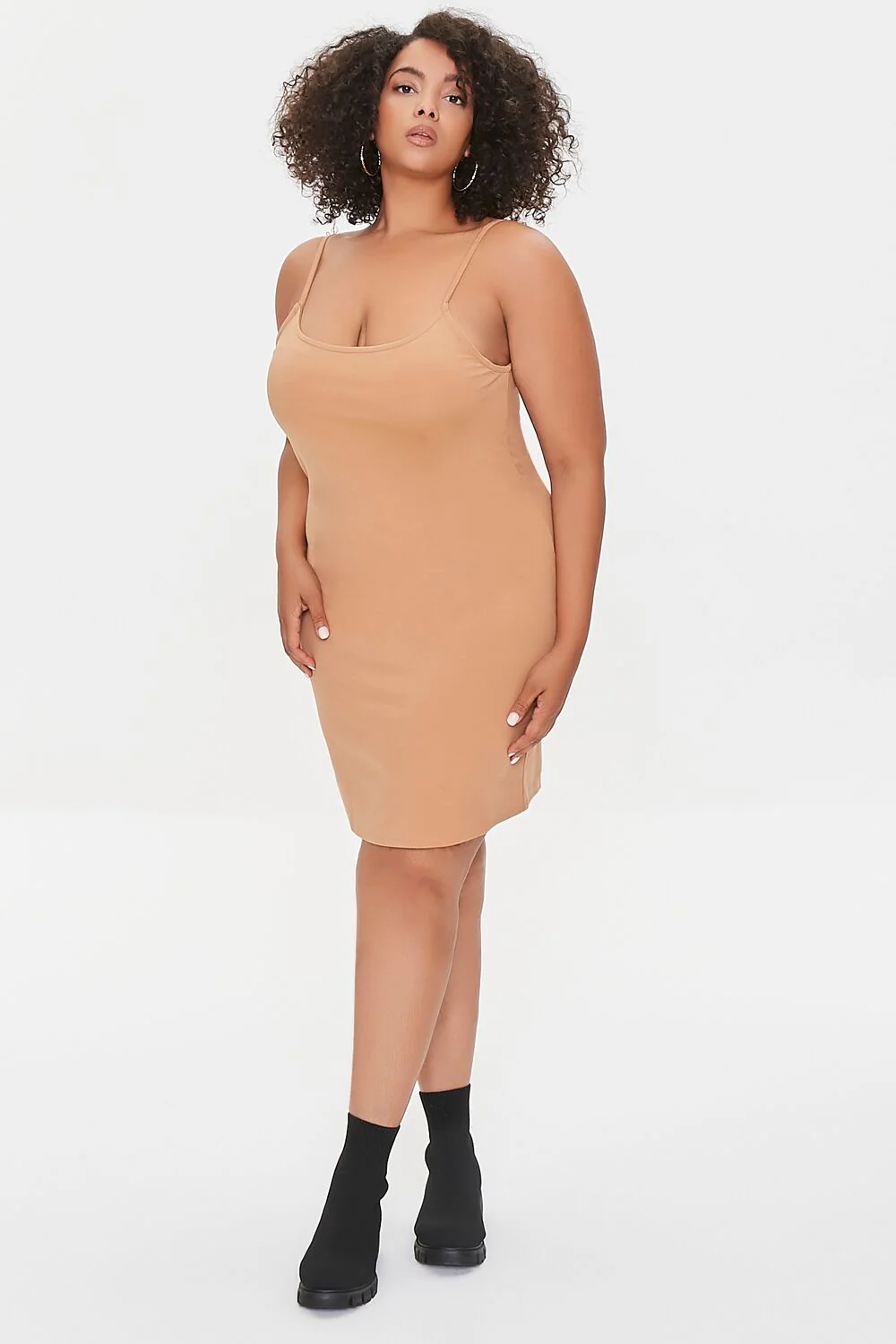 Plus Size Cami Mini Dress - Image 4
