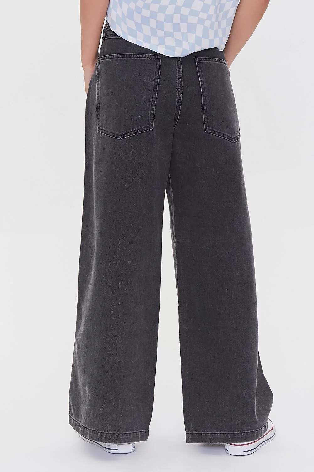 Wide-Leg High-Rise Jeans - Image 4