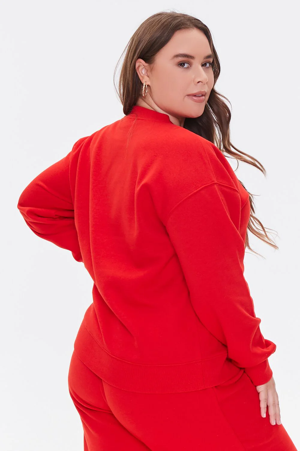 Plus Size Fleece Noel Pullover - Image 3