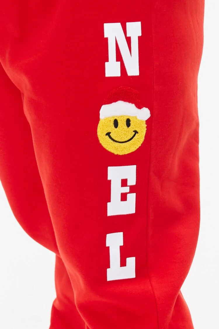 Plus Size Fleece Noel Joggers - Image 5