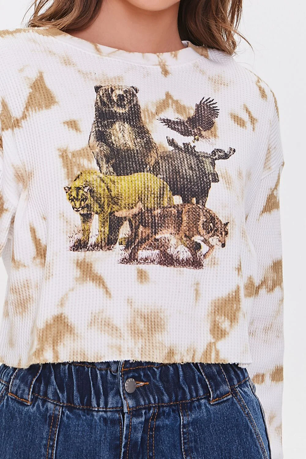 Tie-Dye Animal Graphic Top - Image 5