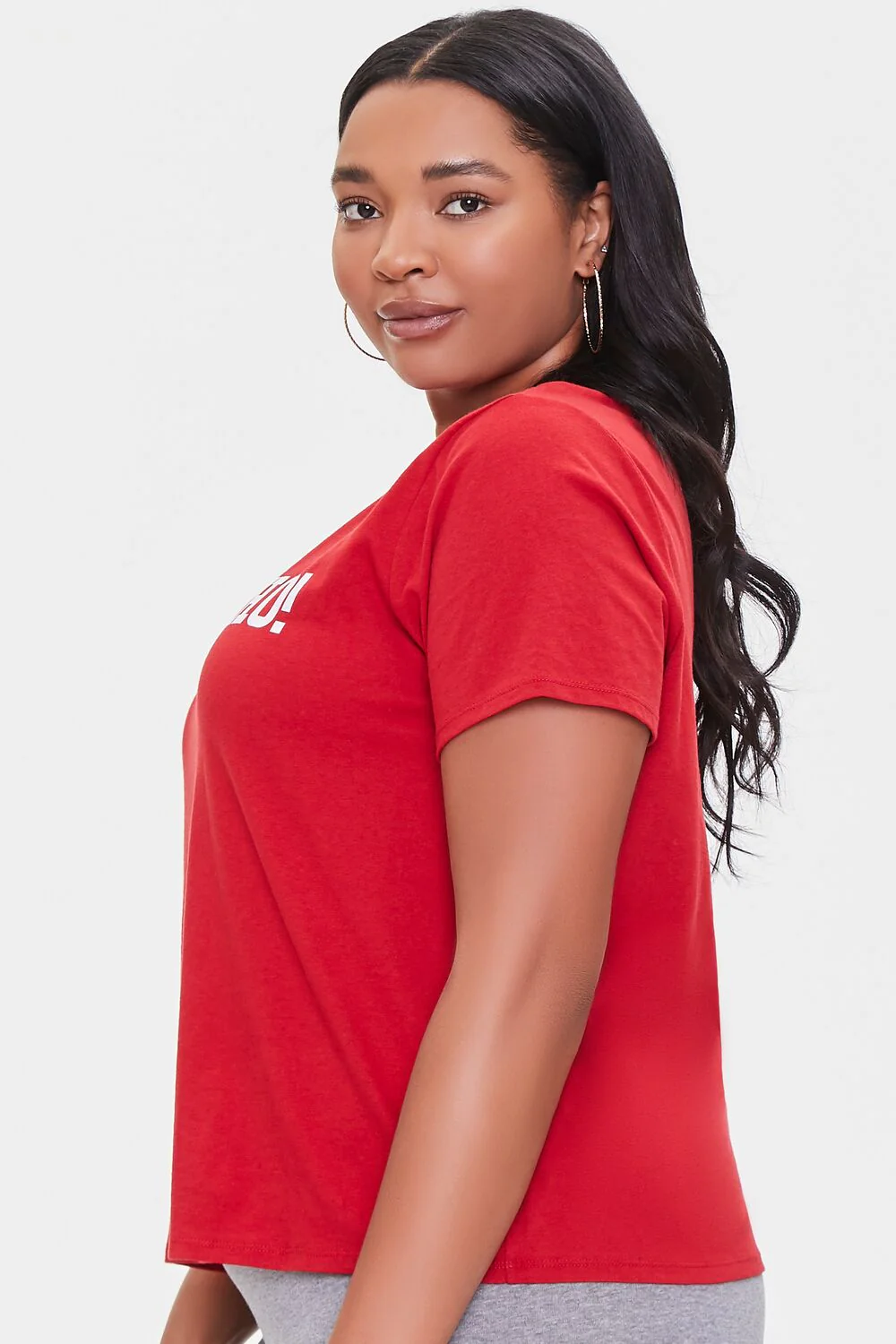 Plus Size Organically Grown Cotton Graphic Tee - Image 2