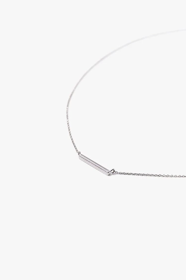 Bar Pendant Necklace - Image 2