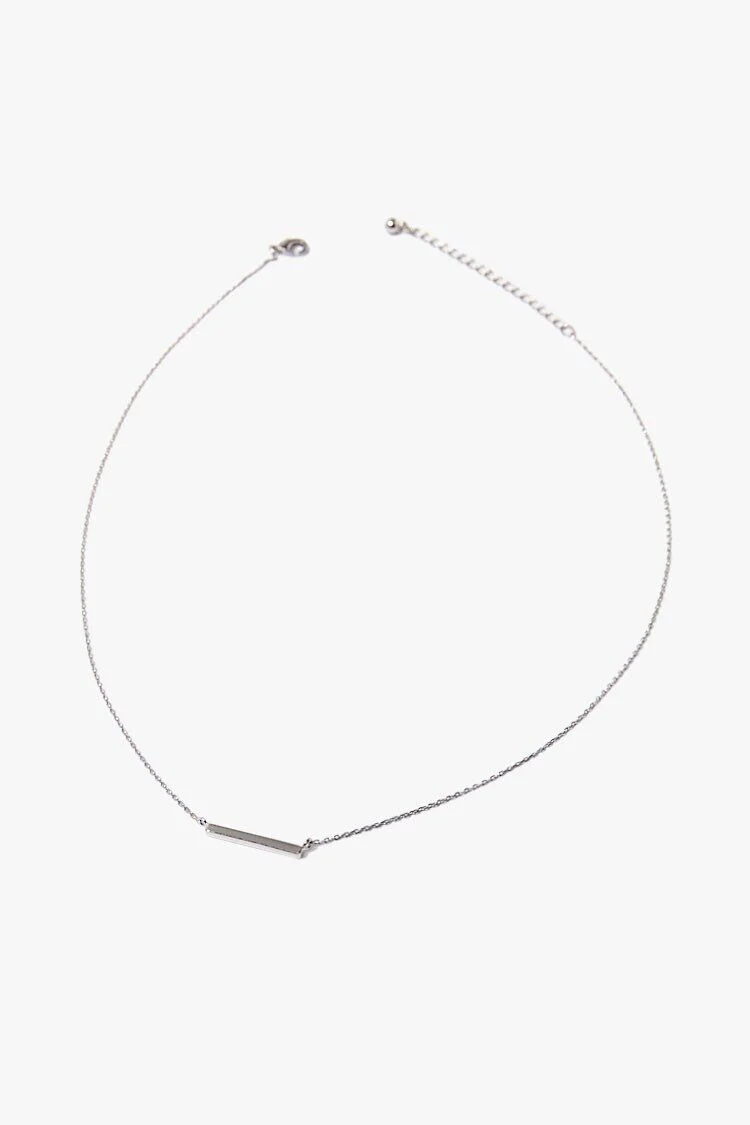 Bar Pendant Necklace - Image 3