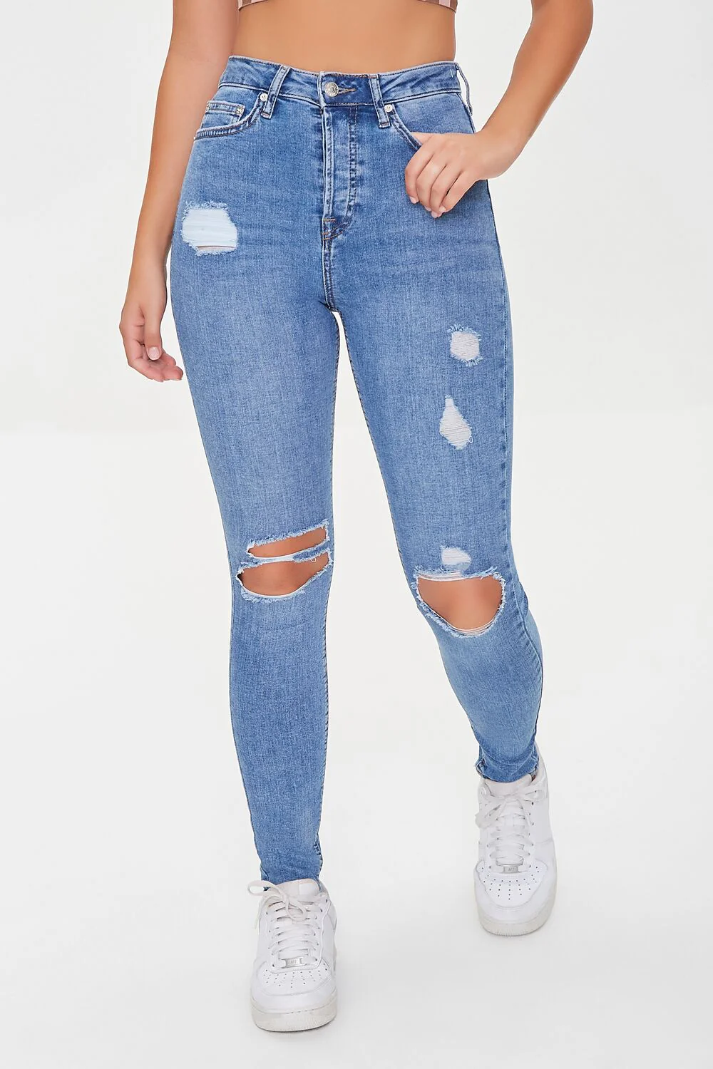Premium High-Rise Skinny Jeans - Image 2