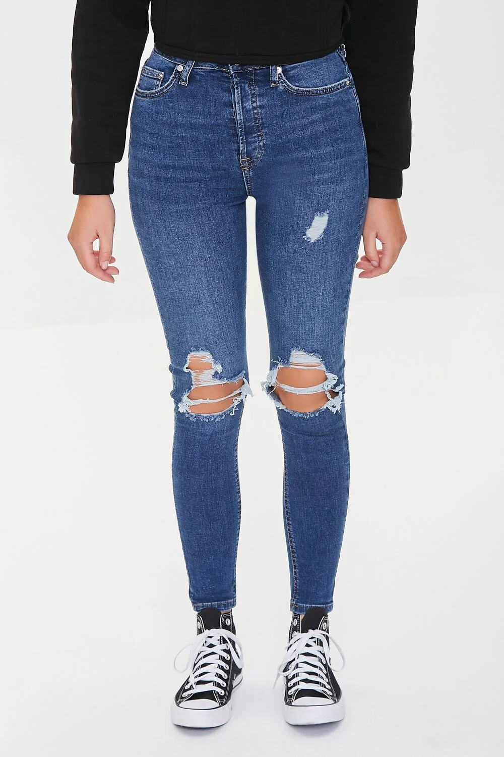 Distressed Skinny Jeans - Image 2