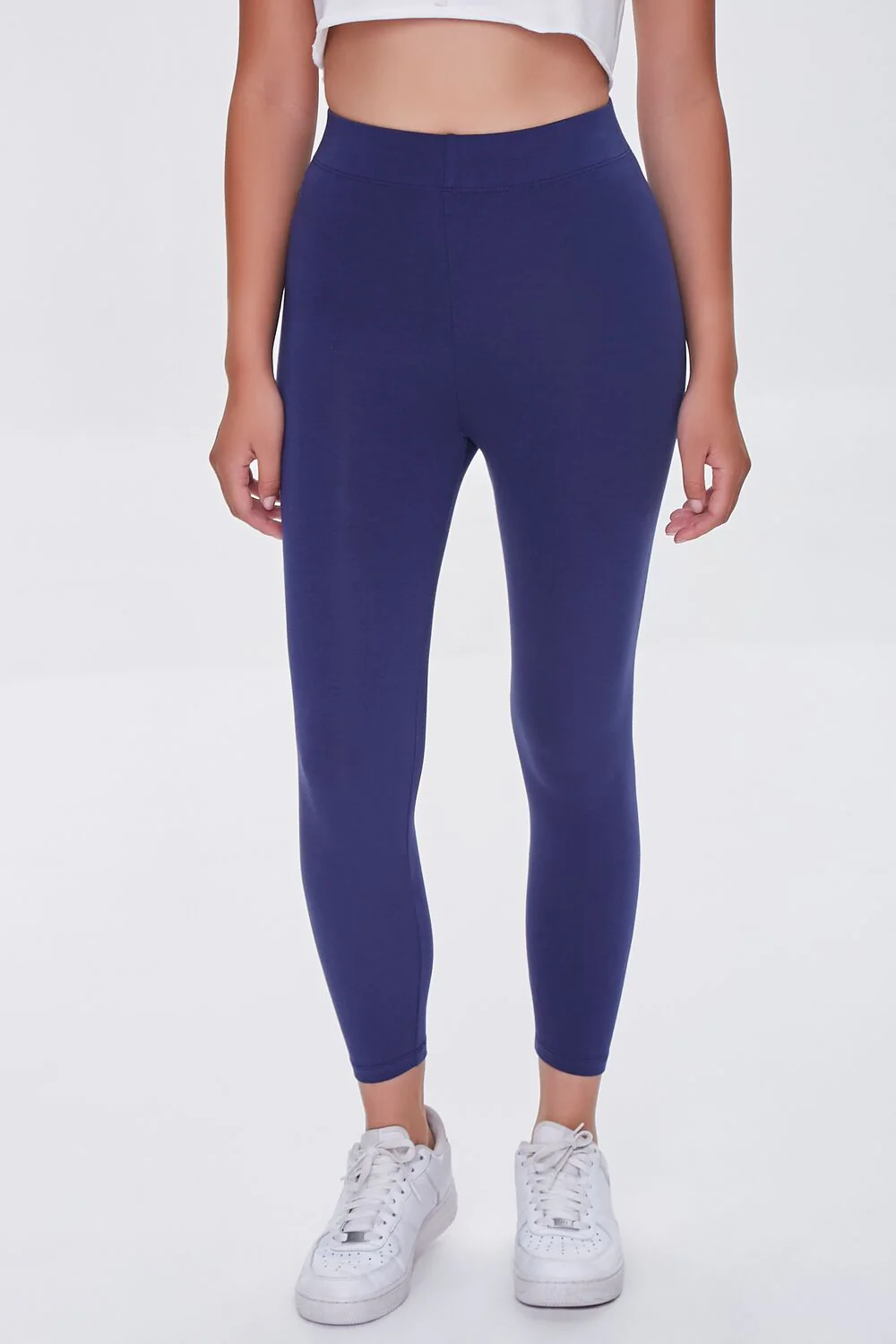 Basic Organically Grown Cotton Capri Leggings - Image 2