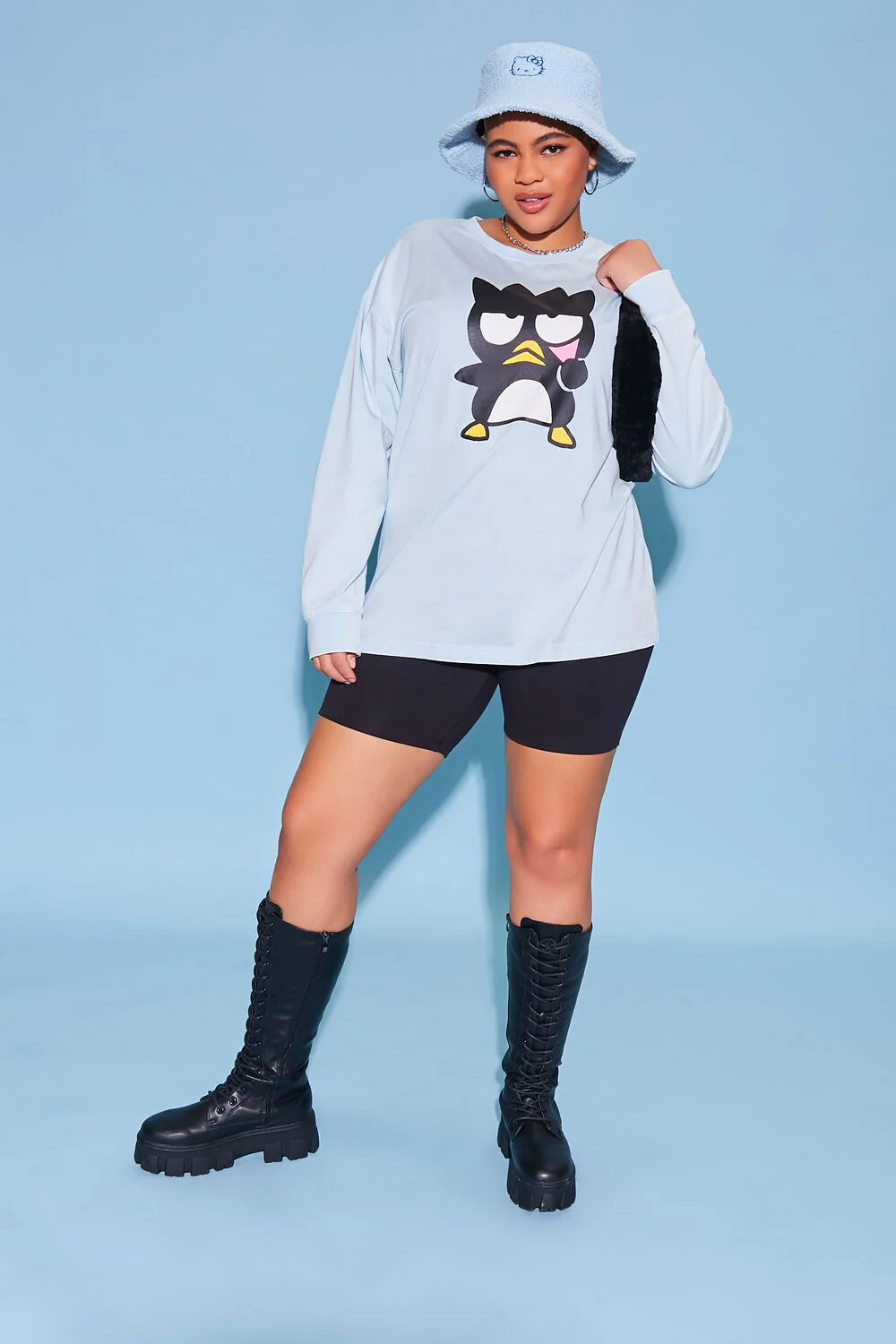Plus Size Badtz-Maru Long-Sleeve Tee - Image 4