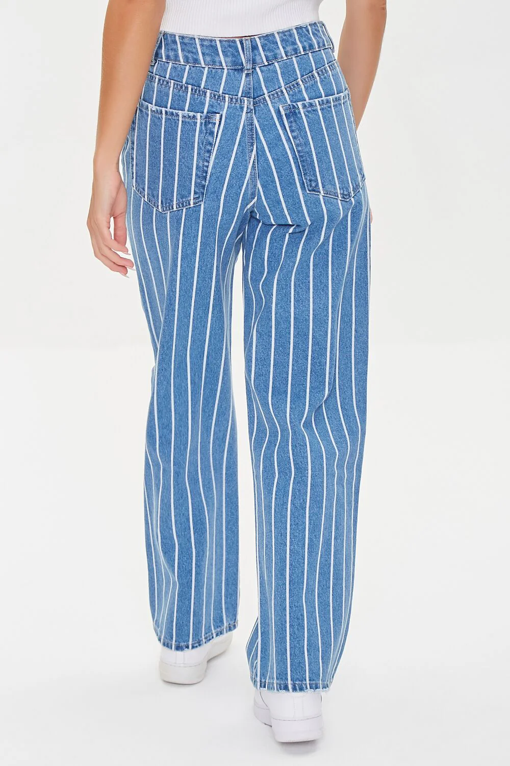 Striped 90s-Fit Jeans - Image 4