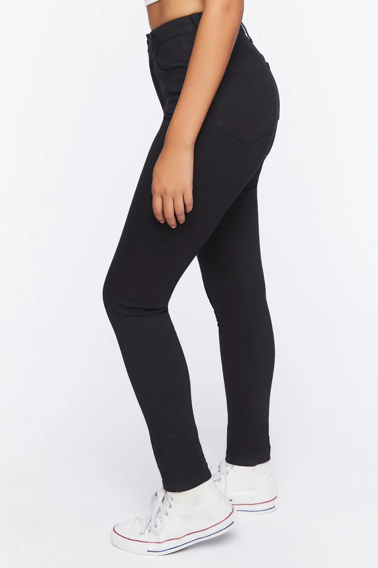 Stretch High-Rise Skinny Jeans - Image 3