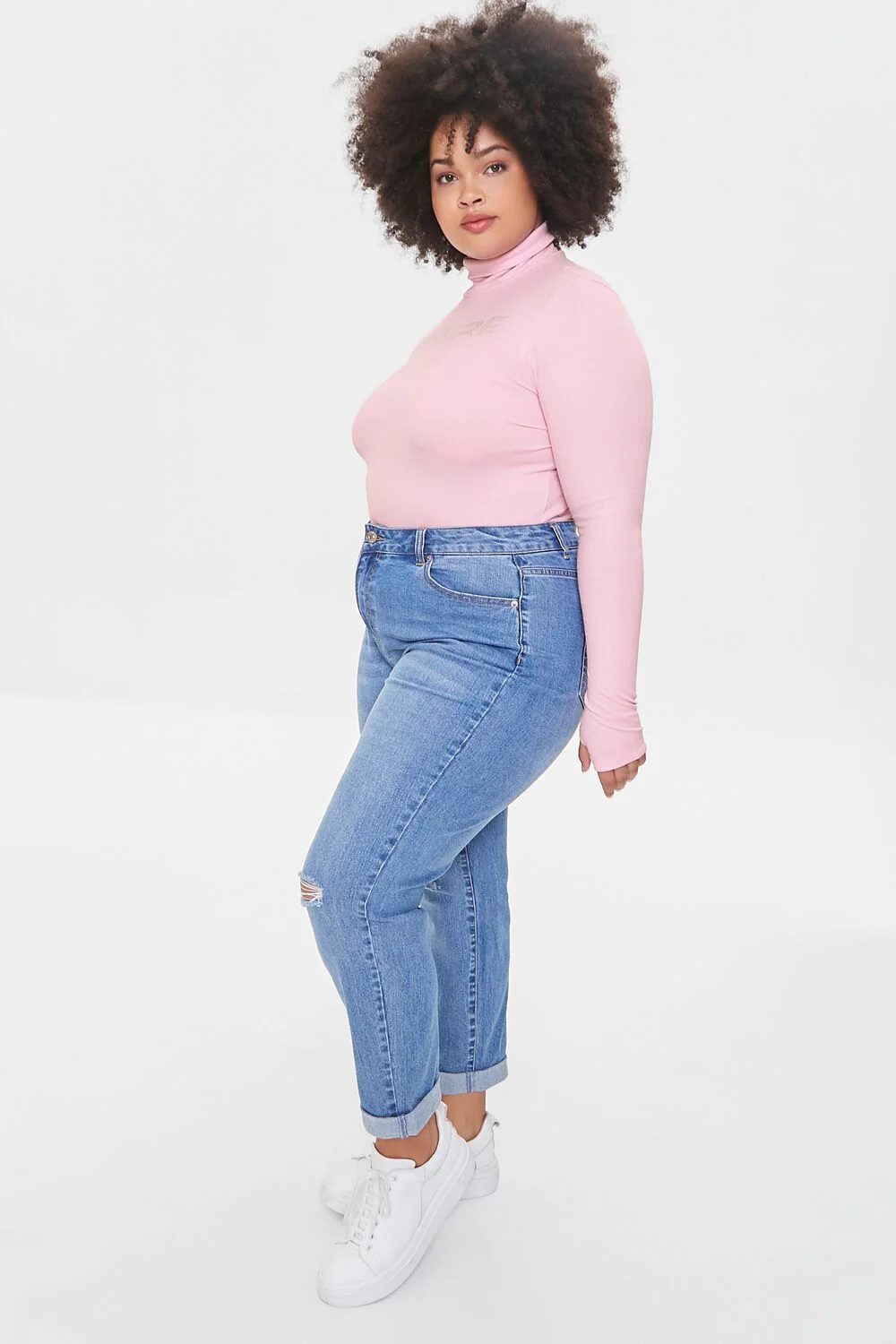 Plus Size Rhinestone Desire Bodysuit - Image 4