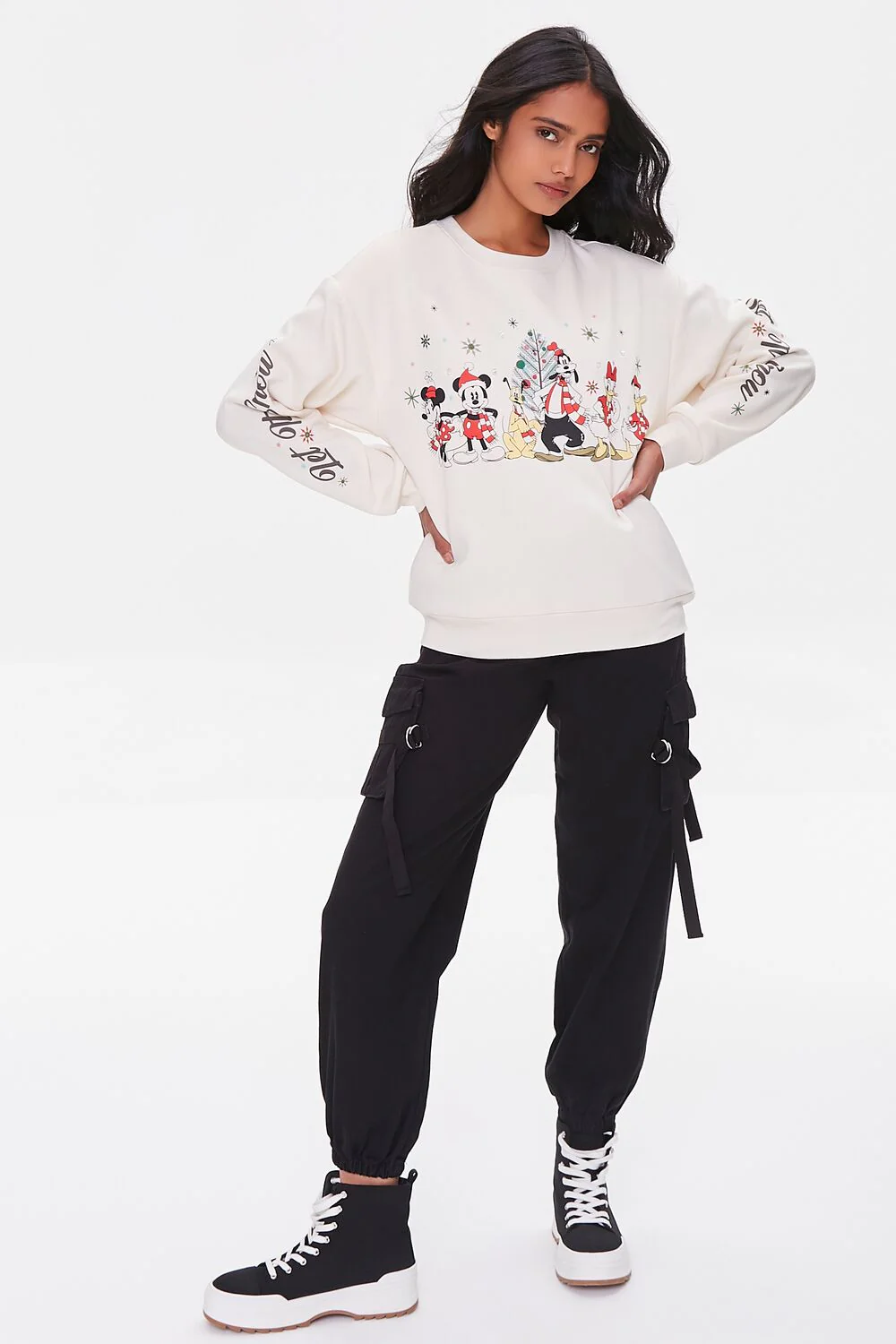 Christmas Mickey Mouse Pullover - Image 4