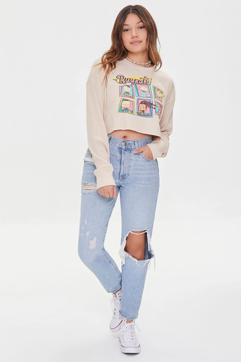 Waffle Knit Rugrats Graphic Tee - Image 4