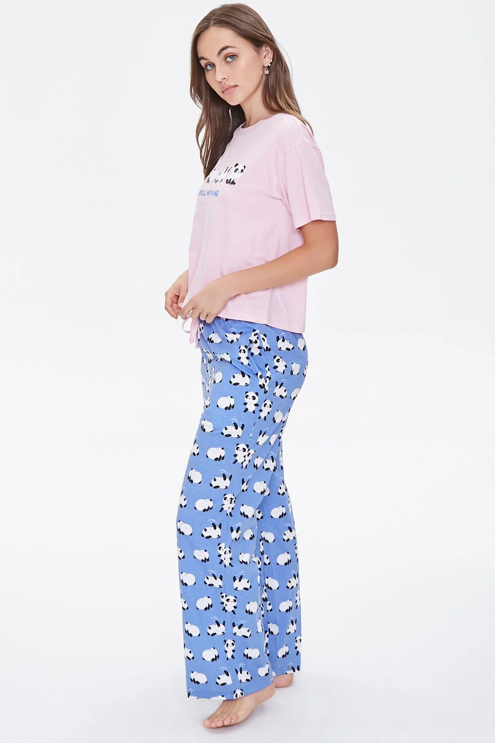 Roll With Me Tee & Pajama Pants Set - Image 2