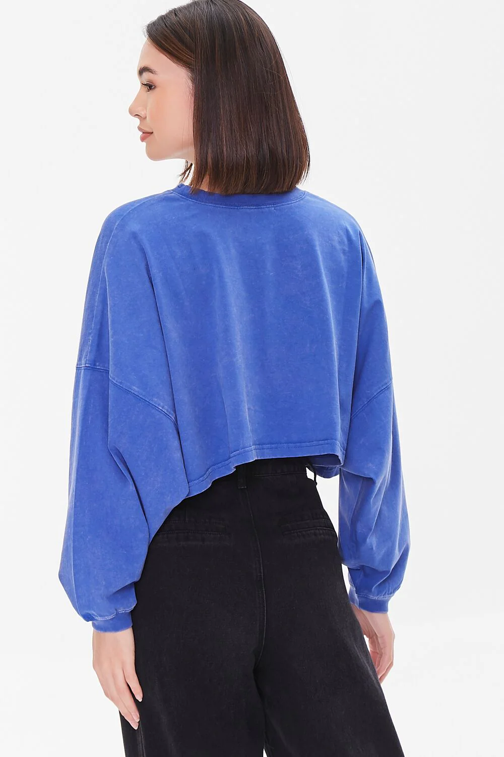 Cropped Long-Sleeve Tee - Image 3