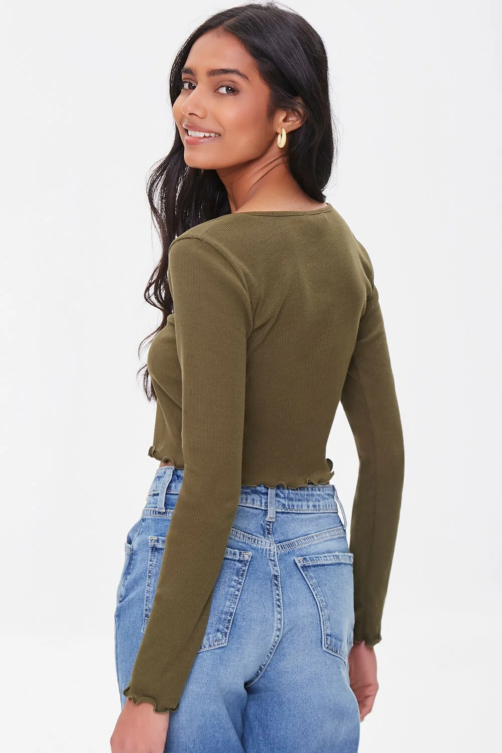 Split-Front Crop Top - Image 3