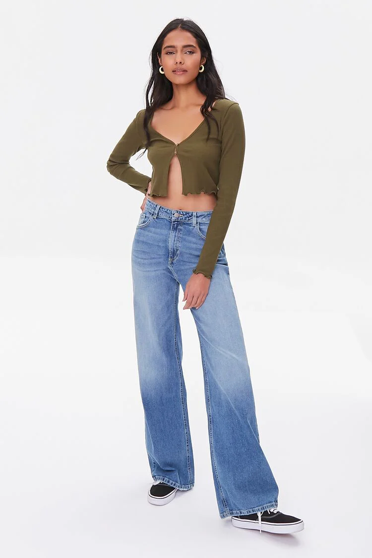 Split-Front Crop Top - Image 4